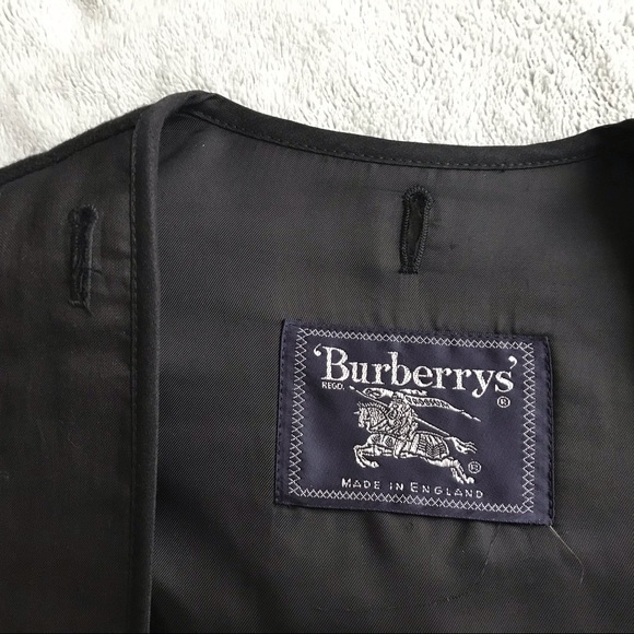 Burberry Vintage Cashmere Trench Coat Button Liner - Picture 2 of 12